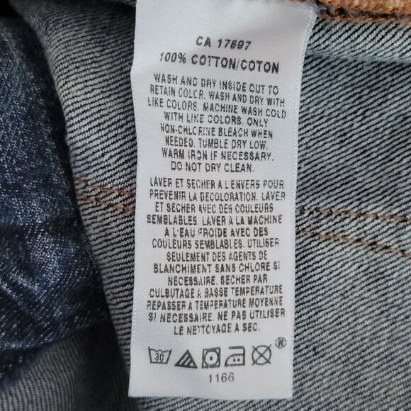 GAP Denim Skirt Women's Size 2 Button Fly Jean Skirt - Picture 8 of 10